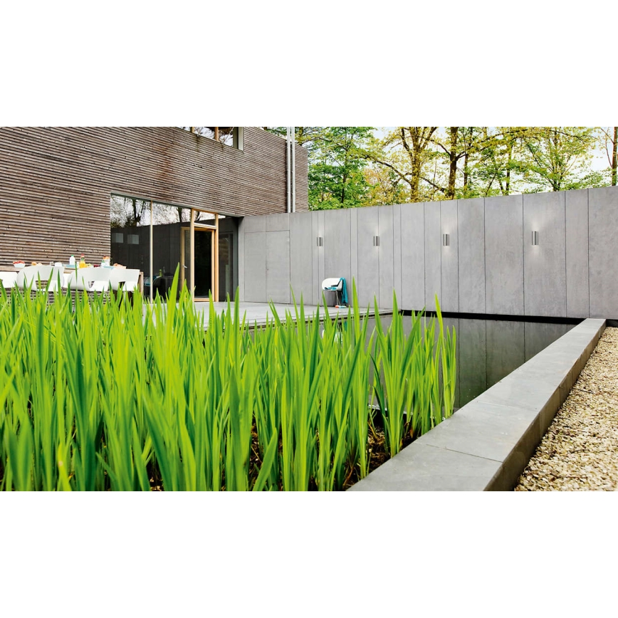 Philips Massive 17102/47/10 - Corp de iluminat perete exterior NANTES 2xGU10/35W/230V