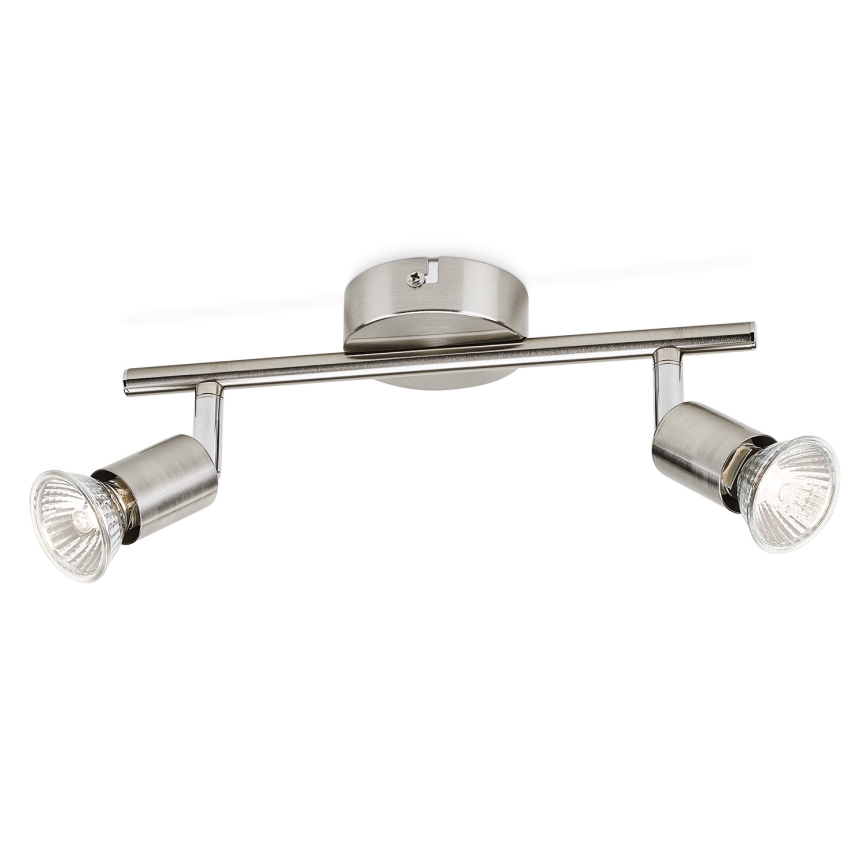 Philips 50302/17/E7 - Lampa spot ESSENTIALS LIMBALI 2xGU10/50W/230V