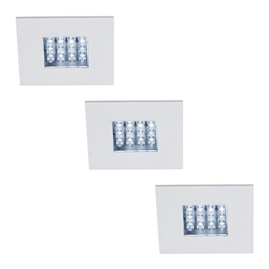 Philips Massive 59038/31/10 - SET 3x Corp de iluminat LED tavan fals NOVARA 16xLED/0,06W/230V