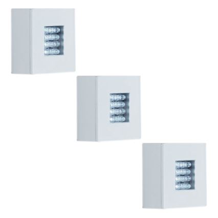 Philips Massive 59038/31/10 - SET 3x Corp de iluminat LED tavan fals NOVARA 16xLED/0,06W/230V