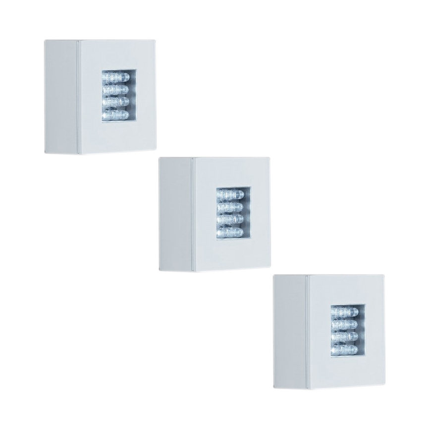 Philips Massive 59038/31/10 - SET 3x Corp de iluminat LED tavan fals NOVARA 16xLED/0,06W/230V