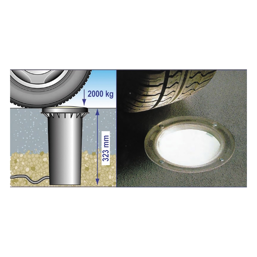 Philips Massive 71428/01/30 - Lumina cai de acces ACAPULCO 1xE27/40W