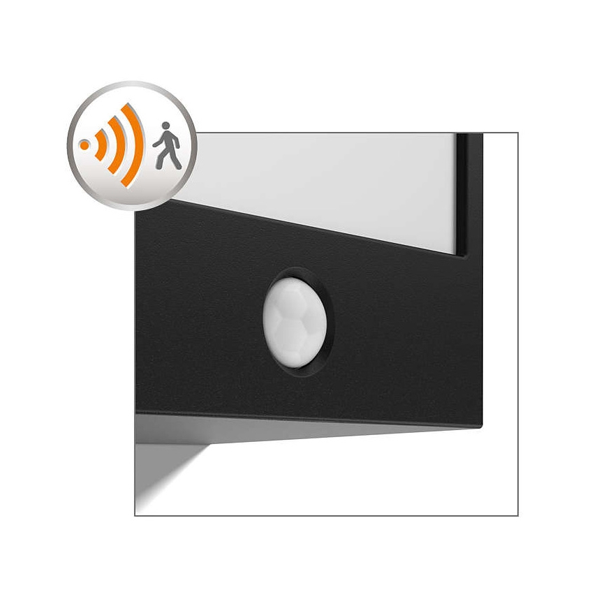 Philips 17317/30/16 - LED Corp de iluminat perete exterior senzor MYGARDEN MACAW 1xLED/3W/230V