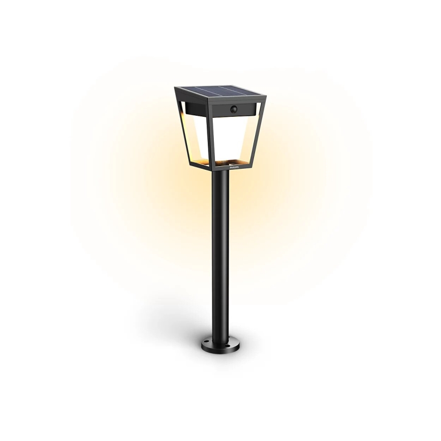 Philips - Lampă solară LED cu senzor de mișcare și crepuscul NISSA LED/1,8W/3,7V 2600 mAh 3000K IP44