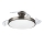 Philips - Plafonieră LED cu ventilator BLISS LED/35W/230V 5500/4000/2700K nichel + telecomandă