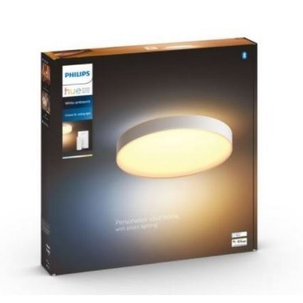 Philips - Plafonieră LED dimmabilă Hue, 48W, 230V, 2200-6500K, Ø 551 mm, albă + telecomandă