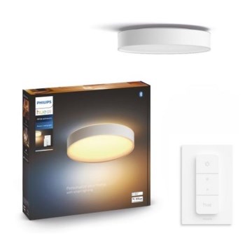 Philips - Plafonieră LED dimabilă Hue LED/33,5W/230V 2200-6500K Ø 425 mm albă + telecomandă