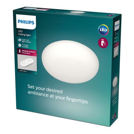 Philips - Plafonieră LED reglabilă LED/23W/230V + telecomandă