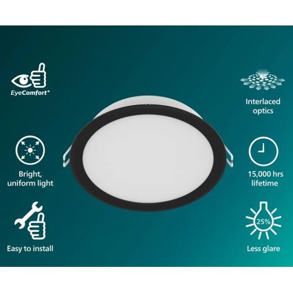 Philips - Plafonieră LED încastrată MESON LED/12,5W/230V 3000K