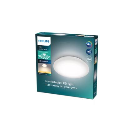 Philips - Plafonieră LED MOIRE LED/10W/230V 2700K Ø 24 cm