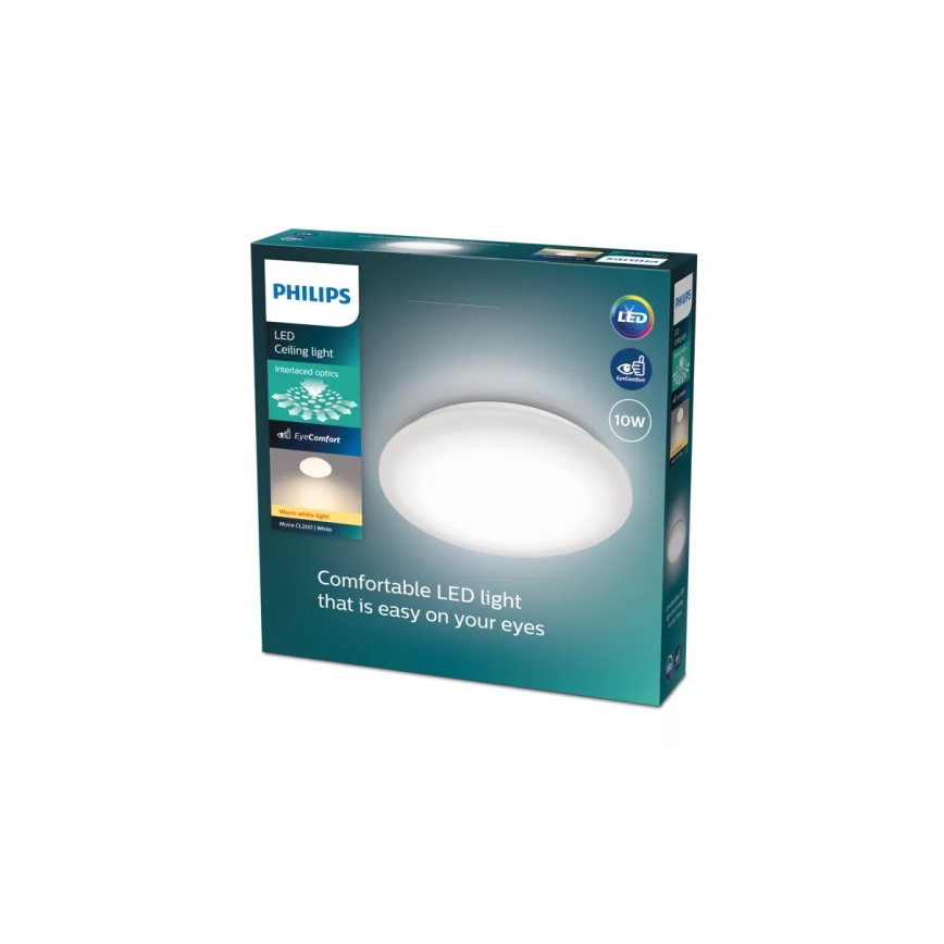 Philips - Plafonieră LED MOIRE LED/10W/230V 2700K Ø 24 cm