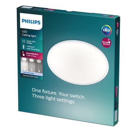 Philips - Plafonieră LED reglabilă, 15 W, 230 V, 4000 K