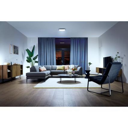 Philips - Plafonieră LED dimabilă Hue AURELLE LED/19W/230V 2200-6500K 30x30 cm albă