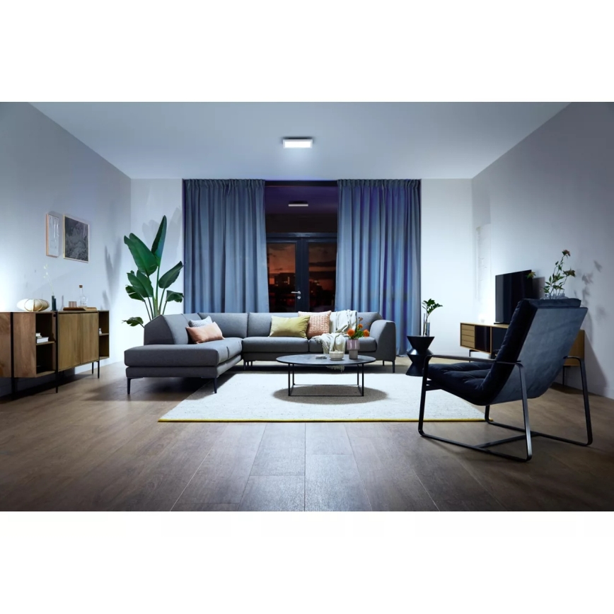 Philips - Plafonieră LED dimabilă Hue AURELLE LED/19W/230V 2200-6500K 30x30 cm albă