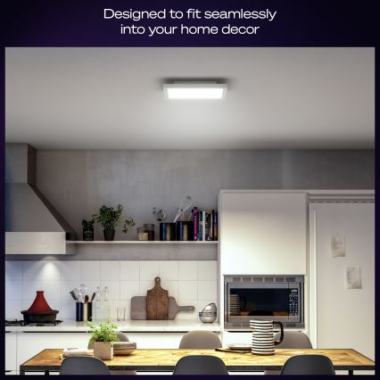 Philips - Plafonieră LED dimabilă Hue AURELLE LED/19W/230V 2200-6500K 30x30 cm albă