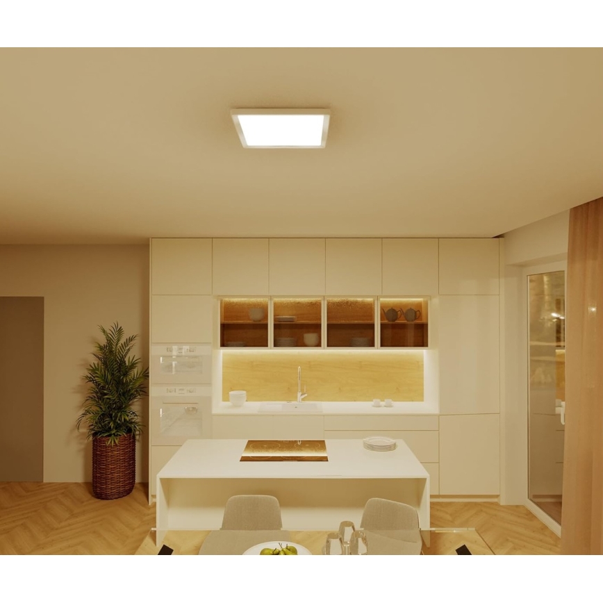 Philips - Plafonieră LED reglabilă LED/15W/230V 2700K 39,5x39,5 cm
