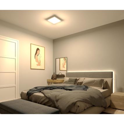 Philips - Plafonieră LED reglabilă LED/15W/230V 2700K 39,5x39,5 cm