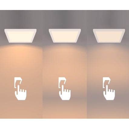 Philips - Plafonieră LED reglabilă LED/15W/230V 2700K 39,5x39,5 cm