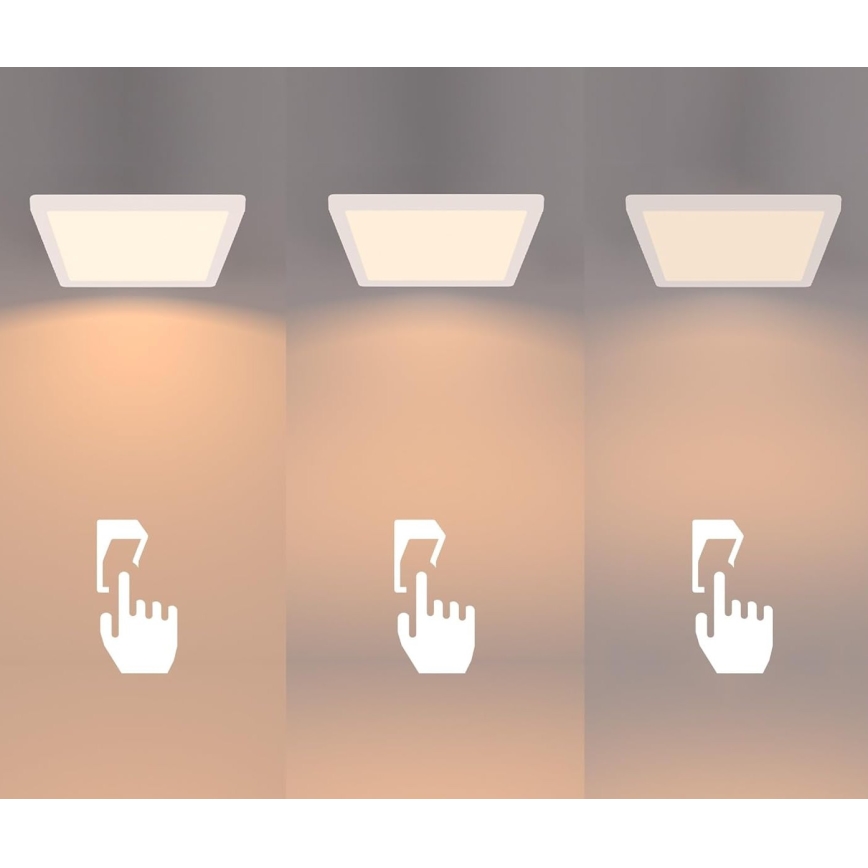 Philips - Plafonieră LED reglabilă LED/15W/230V 2700K 39,5x39,5 cm