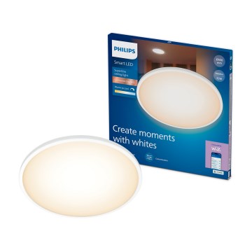Philips - Plafonieră LED reglabilă SUPERSLIM LED/32W/230V 2700-6500K Wi-Fi