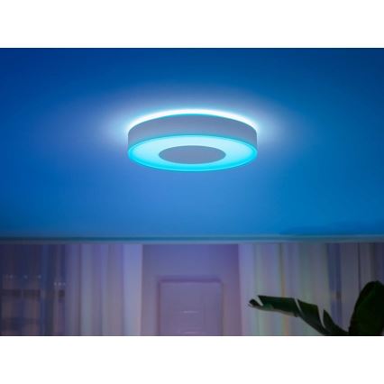 Philips - Plafonieră LED RGB dimmabilă Hue INFUSE LED/52,5W/230V 2000-6500K diam. 425 mm albă