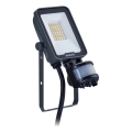 Philips - Proiector LED cu senzor de mișcare și de amurg LEDINAIRE ALL-IN LED/10W/230V 3000/4000/6500K IP65