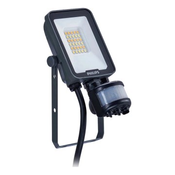 Philips - Proiector LED cu senzor de mișcare și de amurg LEDINAIRE ALL-IN LED/10W/230V 3000/4000/6500K IP65