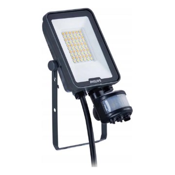 Philips - Proiector LED cu senzor de mișcare și senzor de amurg LEDINAIRE ALL-IN LED/20W/230V 3000/4000/6500K IP65