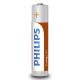 Philips R03L4B/10 - 4 buc Baterie clorura de zinc AAA LONGLIFE 1,5V