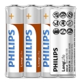 Philips R03L4F/10 - 4 bucăți Baterie zinc-clorură AAA LONGLIFE 1,5V 450mAh