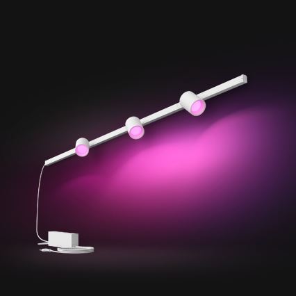 Philips - SET 3x LED RGB Lumină reglabilă pentru sistemul de șine Hue PERIFO LED RGB/15,6W/230V 2000-6500K