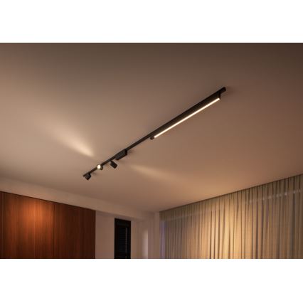 Philips - SET 4x LED RGB Lumină reglabilă pentru sistemul de șine Hue PERIFO LED RGB/44,6W/230V 2000-6500K