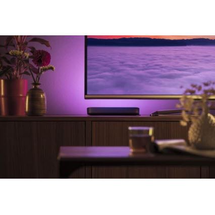 Philips 78202/30/E7 - SADA 2x LED RGB Lampă de masă dimmabilă HUE WHITE AND COLOR AMBIANCE LED/6W/230V
