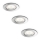 Philips - SET 3x LED lampă încastrată 3xLED/4,5W