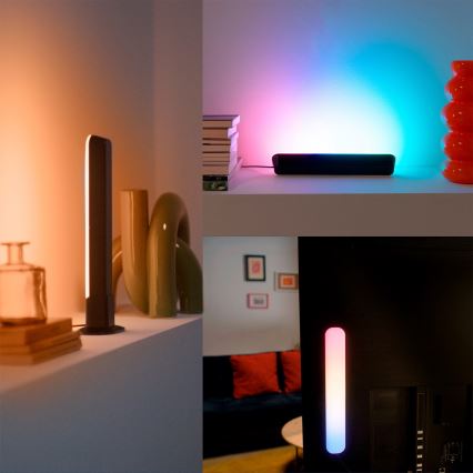 Philips - Set de 2 corpuri de iluminat LED RGBIC reglabile SMART GRADIENT LED/8W/230V 2700-6500K Wi-Fi