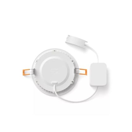 Philips - Set de 2 corpuri de iluminat încorporate pentru baie LED RGBW reglabile Hue SLIM LED/12W/230V 2000-6500K alb IP44