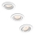 Philips - Set de 3 spoturi încastrate PERIDOT 1xGU10/7W/230V, alb