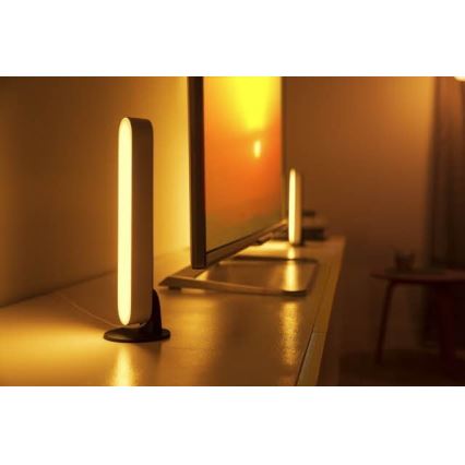 Philips 78203/31/E7 - LED RGB Lampă de masă dimmabilă HUE WHITE AND COLOR AMBIANCE LED/6W/230V