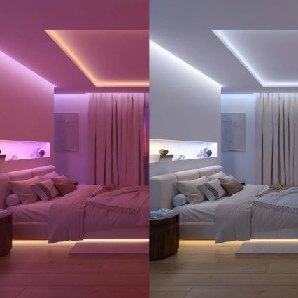 Philips - Set de extensie pentru banda LED RGBW reglabilă Hue FLUX, 2m, LED/19,5W/24V 1000-20000K