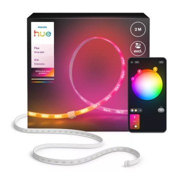 Philips - Set de extensie pentru banda LED RGBW reglabilă Hue FLUX, 2m, LED/19,5W/24V 1000-20000K