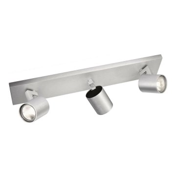 Philips - Spot crom mat, 3xGU10/20W/230V