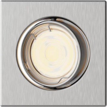 Philips - Spot încastrat PERIDOT 1xGU10/7W/230V argintiu