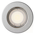 Philips - Spot încastrat PERIDOT 1xGU10/7W/230V, argintiu