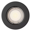 Philips - Spot încastrat PERIDOT 1xGU10/7W/230V negru