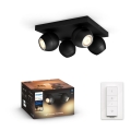 Philips - Spot LED dimabil Hue BUCKRAM 4xGU10/5W/230V cu telecomandă