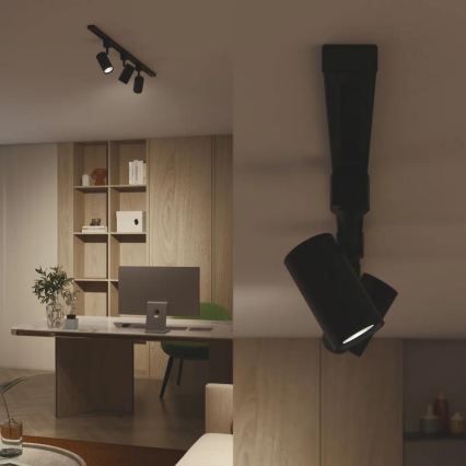 Philips - Spot LED reglabil pentru sistemul de șină EASYLINK 3xGU10/6,2W/230V 2200-2700K 1m negru