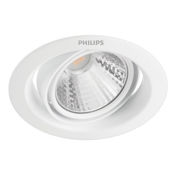 Philips - Spot LED încastrat dimabil SCENE SWITCH, 5W, 230V, 4000K
