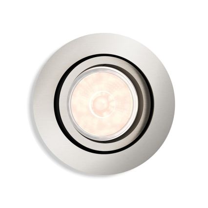 Philips - Spot LED RGBW reglabil încastrat DONEGAL 1xGU10/4,8W/230V + telecomandă