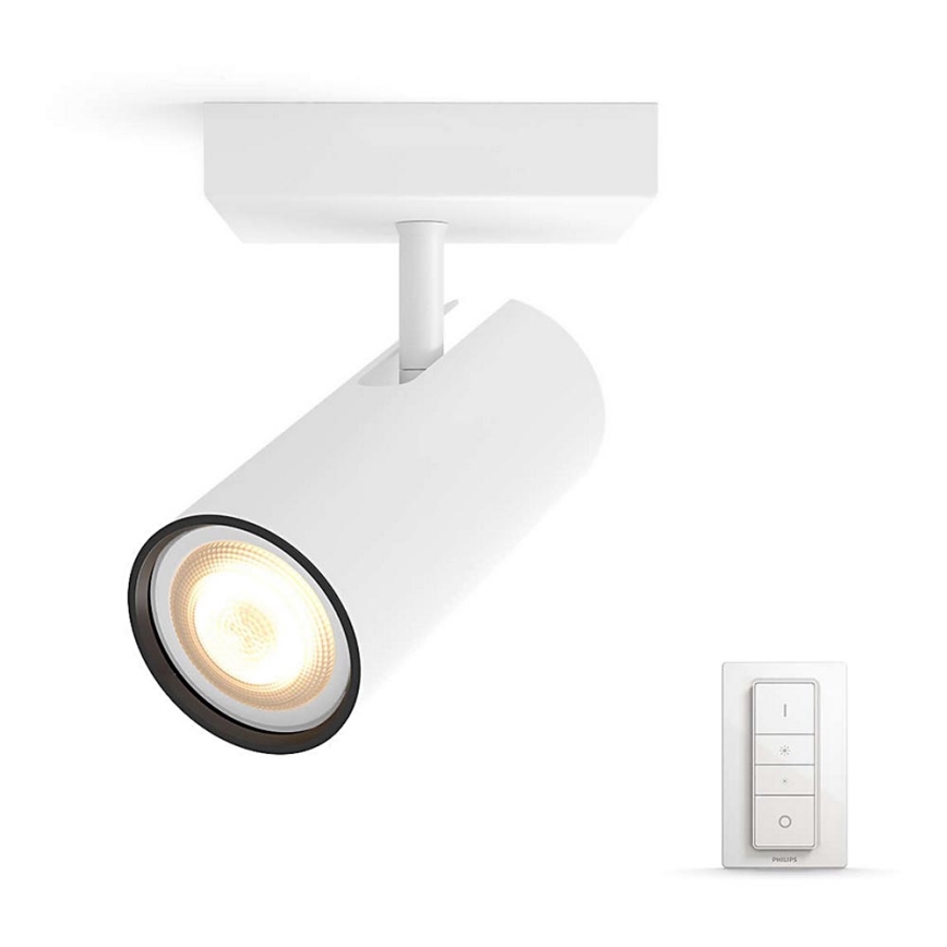 Philips - Spot LED reglabil Hue BURATTO 1xGU10/5,5W cu telecomandă