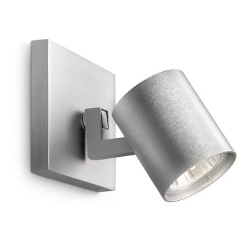 Philips - Spot LED RGBW cu intensitate reglabilă RUNNER 1xGU10/6,5W/230V 2700-6500K crom mat